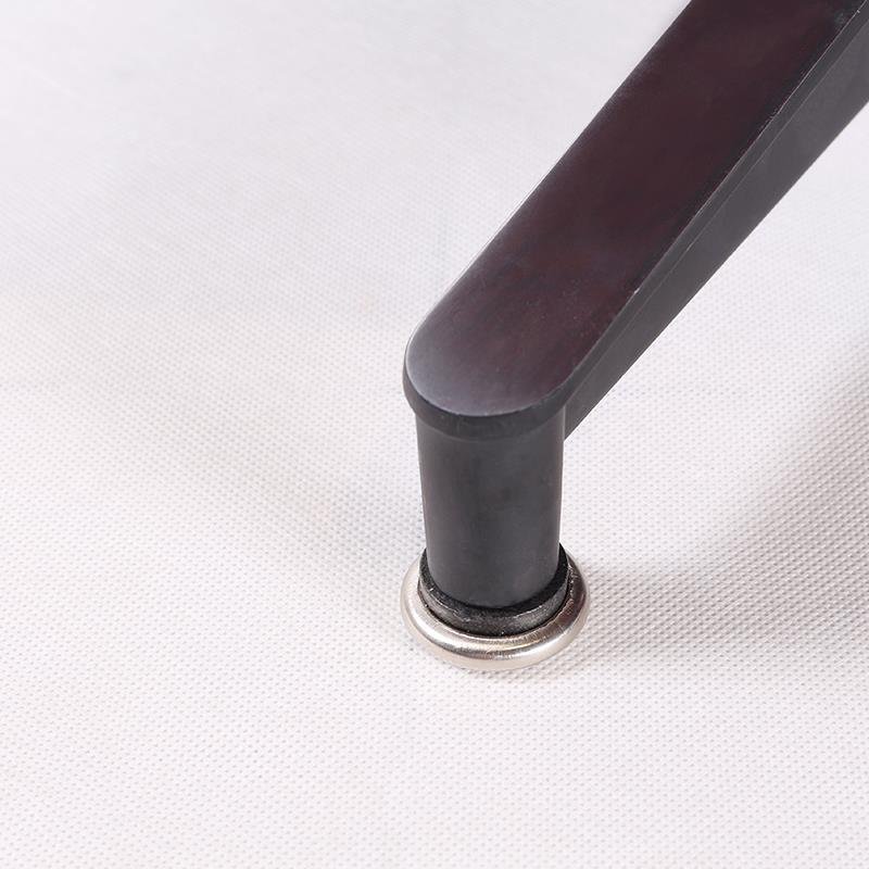 Eames Lounge Chair Replica - Black Leather with Light Rosewood (Chair Only) - Image 10